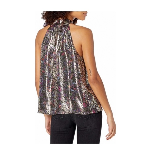 Ramy Brook Printed Sahar Blouse. - Picture 3 of 8